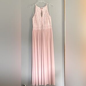Floor length dress, could be worn for wedding, prom or evening wear. Worn once.